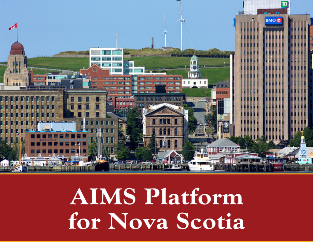 AIMS Platform for Nova Scotia